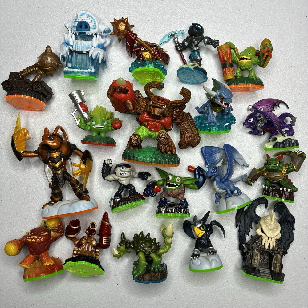 Skylanders Huge Collection Lot 97 Figures Traps Vehicles Portals Mixed Rare